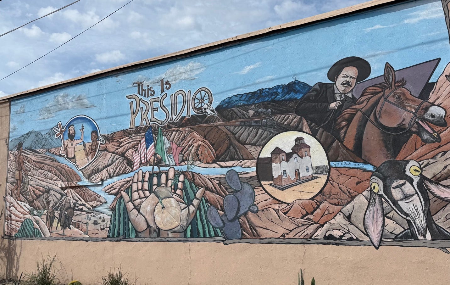 A mural on a wall
AI-generated content may be incorrect.